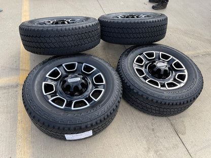 20" Ford F-250 F-350 OEM Lariat Platinum wheels rims 10486 SET BRIDGESTONE