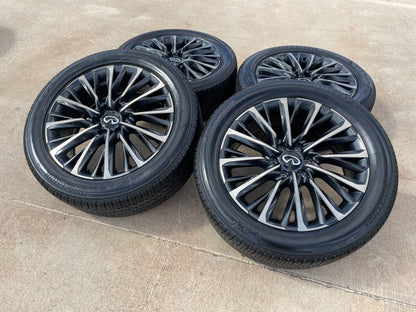 22" Infiniti QX80 QX56 Nissan Titan Armada OEM 94238 wheels rims 2026 2027 NEW