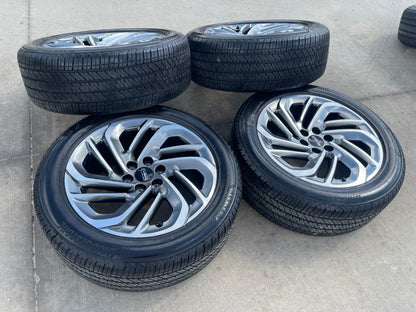 22" Lincoln Navigator OEM 94225 rims wheels BLACK LABEL BRIDGESTONE SET NEW