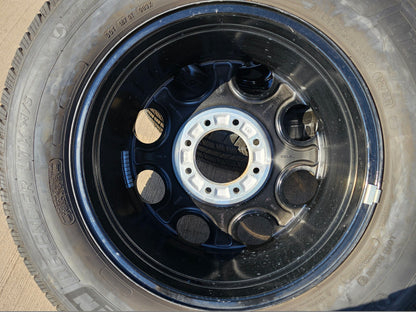 20" Ford F-250 F-350 OEM black TREMOR 10299 10484 wheels rims MICHELIN DEFENDER