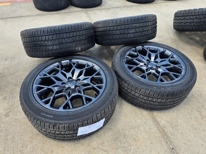 21" Jeep Grand Cherokee L OEM wheels rims 9291 Durango tires CONTINENTAL