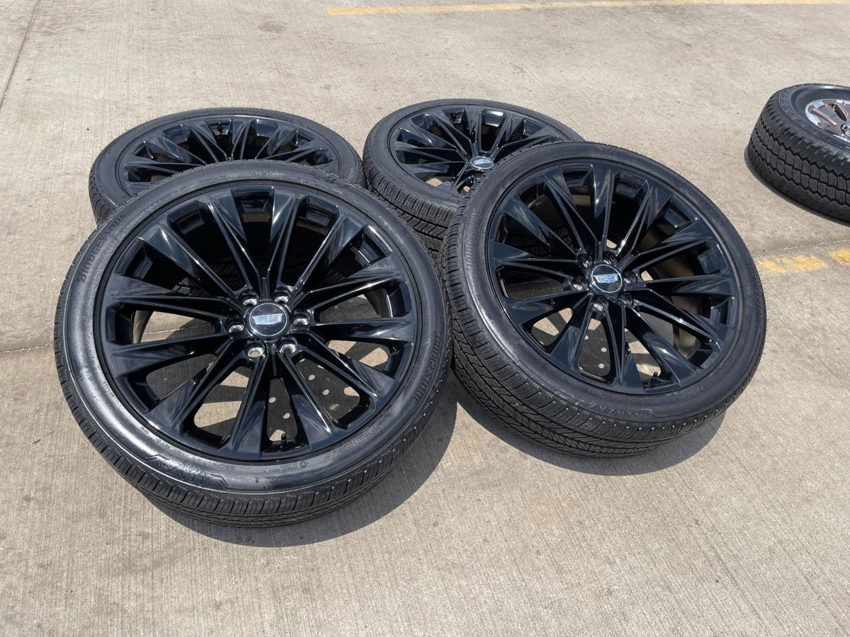 24" Cadillac Escalade V OEM ONYX wheels rims 2023 2024 2025 2026 2027 NEW