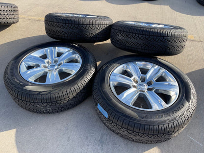 20" Ford F-150 Expedition OEM rims wheels polished 10004 tires