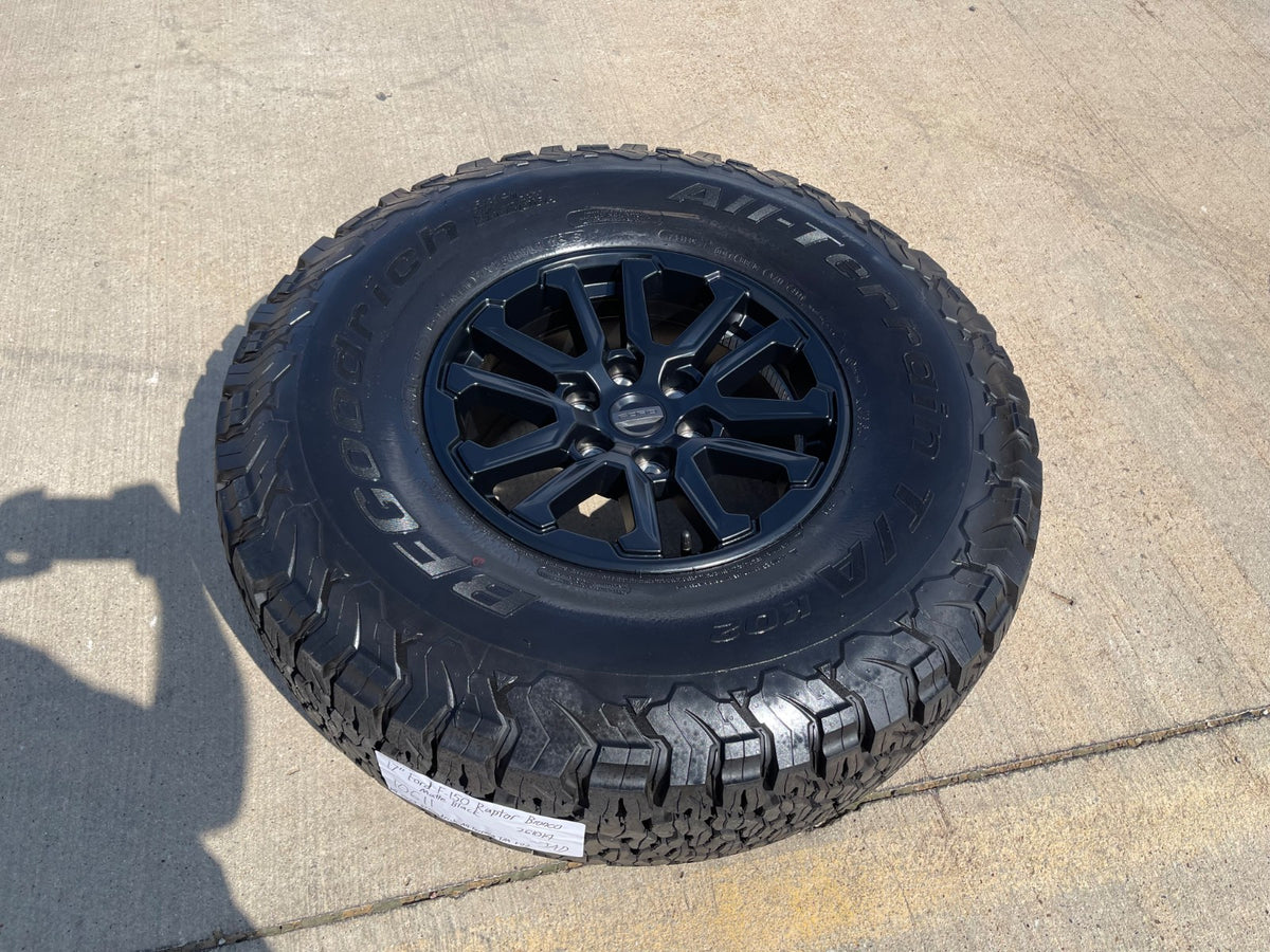 17" Ford F-150 Raptor OEM 10611 rim wheel Bronco 2025 2026 2027 BFG 37" NEW
