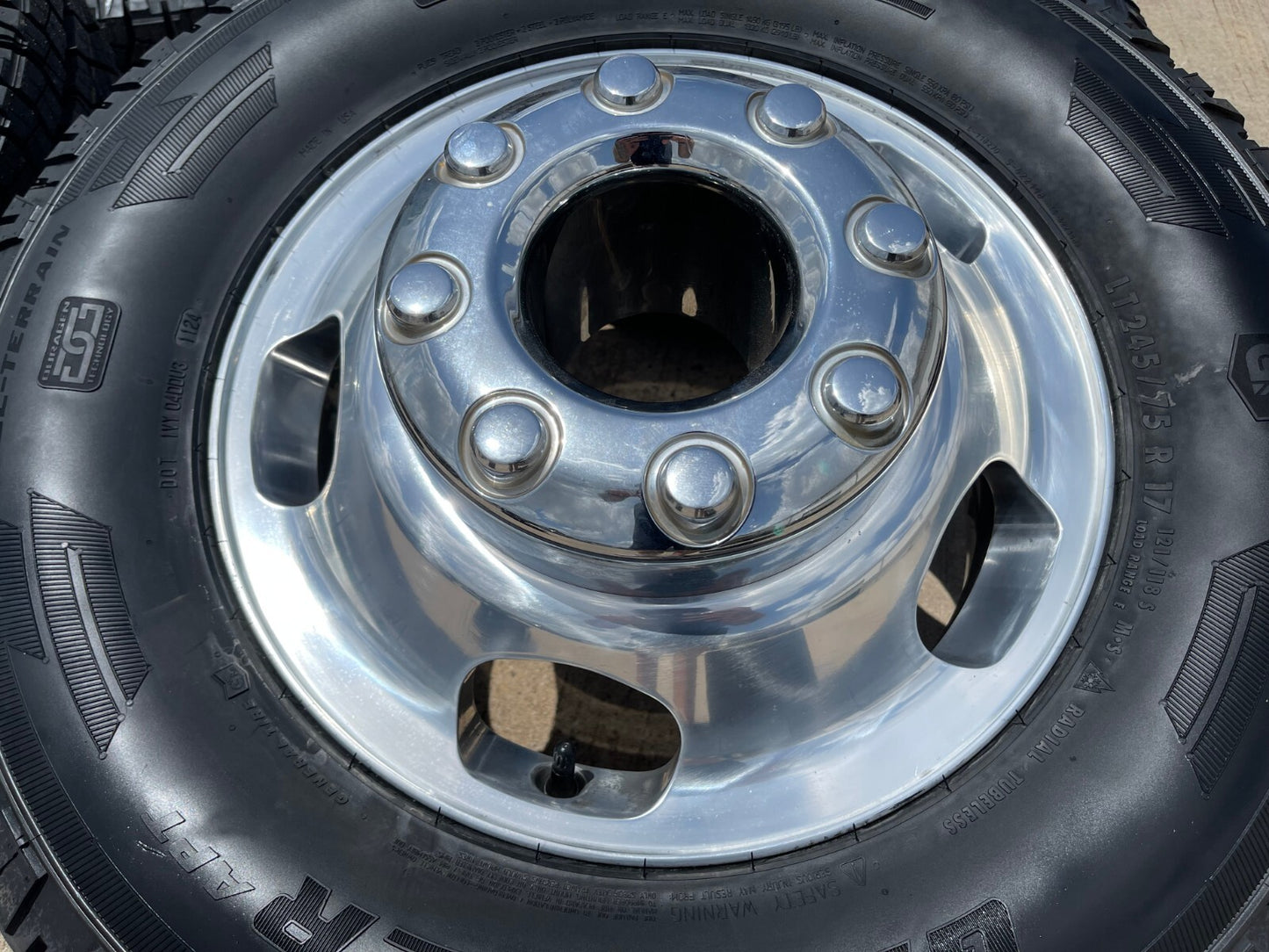 17" Ford F-350 Dually OEM 10477 10478 rims wheels 2024 2025 2026 GENERAL A/T NEW