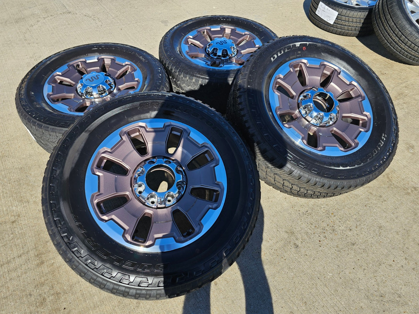 20" Ford F-250 F-350 OEM 10487 LIMITED KING RANCH tan wheels rims 2024 2025 2026