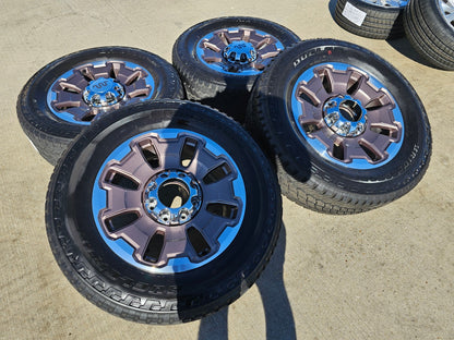 20" Ford F-250 F-350 OEM 10487 LIMITED KING RANCH tan wheels rims 2024 2025 2026