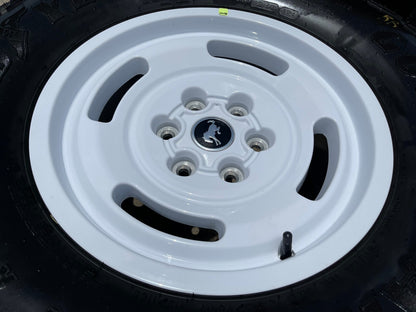 17" Ford Bronco HERITAGE Limited Edition wheels rims white 2025 35" NEW