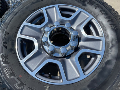 18" Ford F-250 F-350 Lariat FX-4 OEM wheels 10480 10298 tires BRIDGESTONE A/T