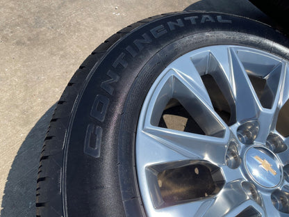 20" Chevy Tahoe Silverado LTZ 5920 OEM wheels rims Yukon 2026 CONTINENTAL NEW
