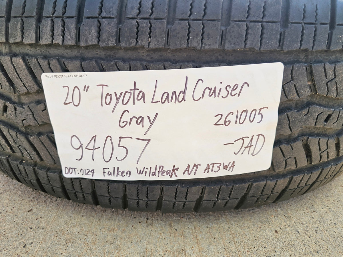 20" Toyota Land Cruiser OEM wheels rims 94057 Tundra Sequoia FALKEN A/T3