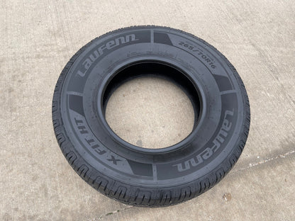 (1) 265/70/16 Laufenn X Fit H/T tire 265/70R16 112T NEW