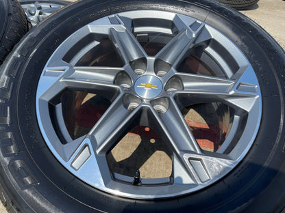 NEW 18" Chevy Blazer Traverse GMC Acadia OEM SET wheels rims # 14083 2018-2027