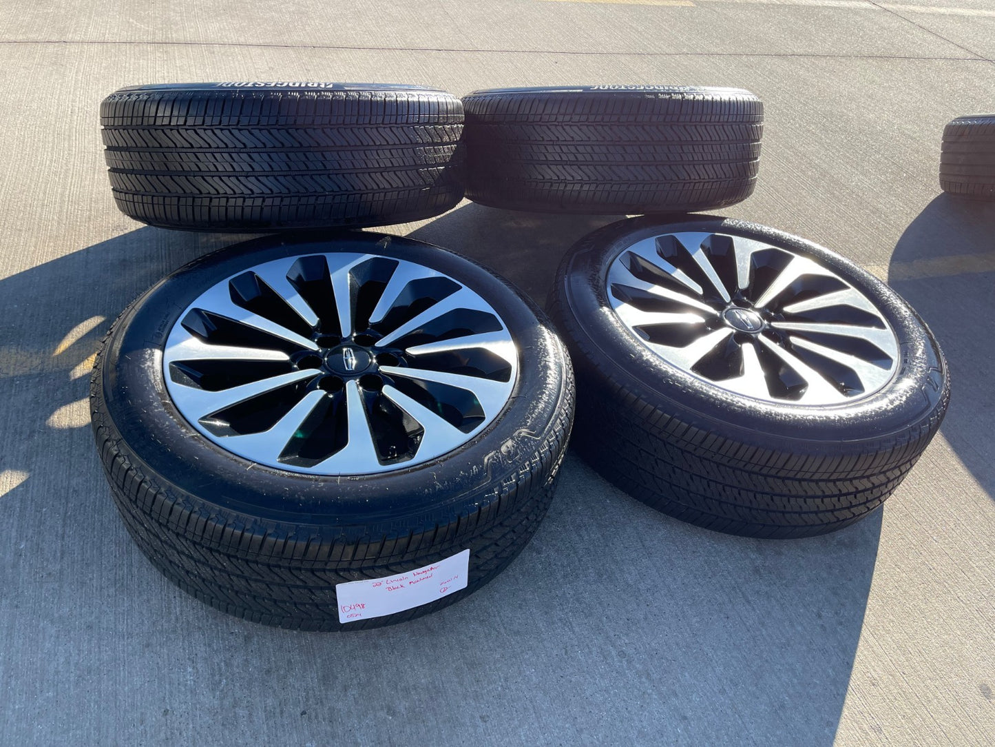 22" Lincoln Navigator L OEM 95385 10498 rims wheels 2022 2023 2024 2025 2026