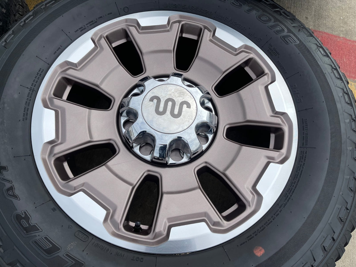 20" Ford F-250 F-350 OEM 10487 LIMITED KING RANCH tan wheels rims 2025 2026 2027