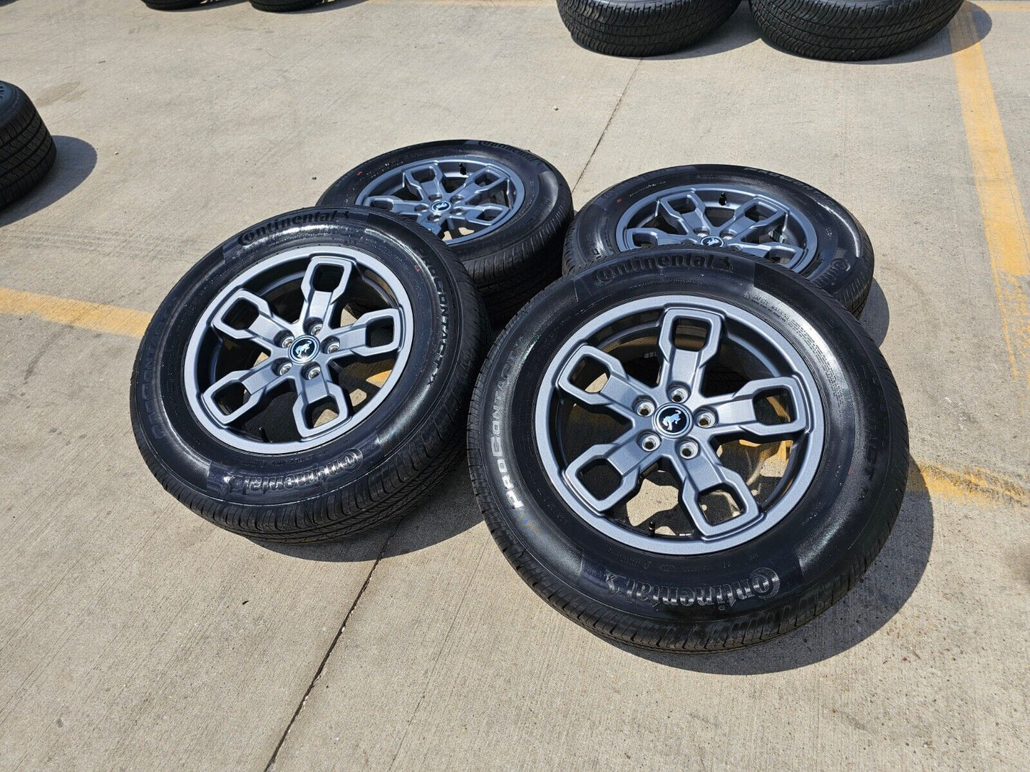 17" Ford Bronco Sport Maverick rims wheels 95019 10325 OEM 2023 2024 2