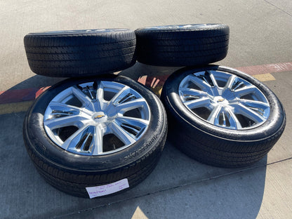 22" Chevy Tahoe RST Premier OEM wheels rims 14046 96951 Silverado Suburban