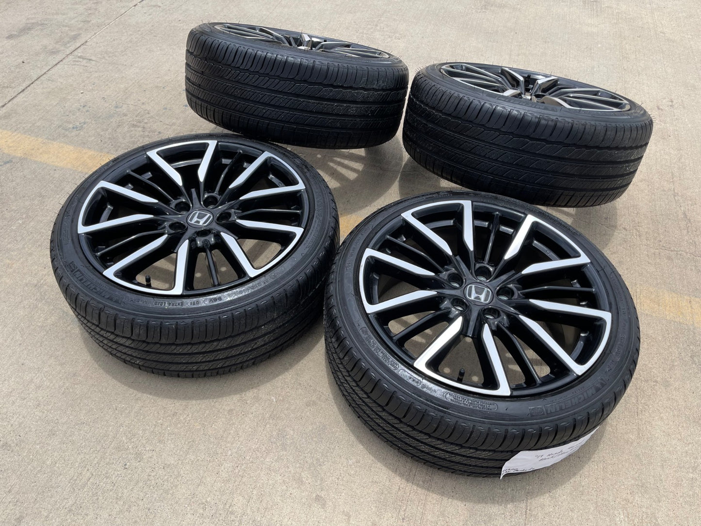 19" Honda Accord OEM Sport wheels rims 60308 SET 2024 2025 2026 MICHELIN