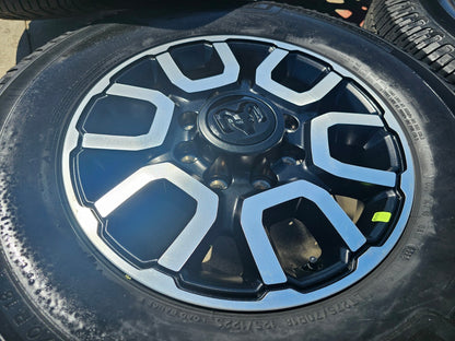 18" Ram 2500 3500 LARAMIE OEM wheels rims 2694 tires MICHELIN NEW