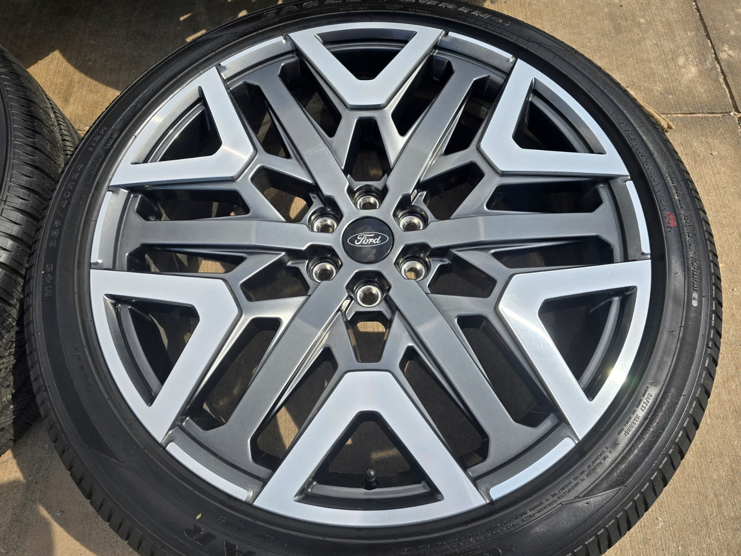 24" Ford F-150 LIMITED Plus OEM rims wheels Expedition 2025 2026 2027 NEW