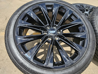 24" Cadillac Escalade V OEM ONYX wheels rims 2023 2024 2025 2026 2027 NEW