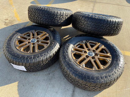 18" Toyota Tundra TRD OEM wheels rims 75281 Sequoia LX600 2025 2026 NEW FALKEN