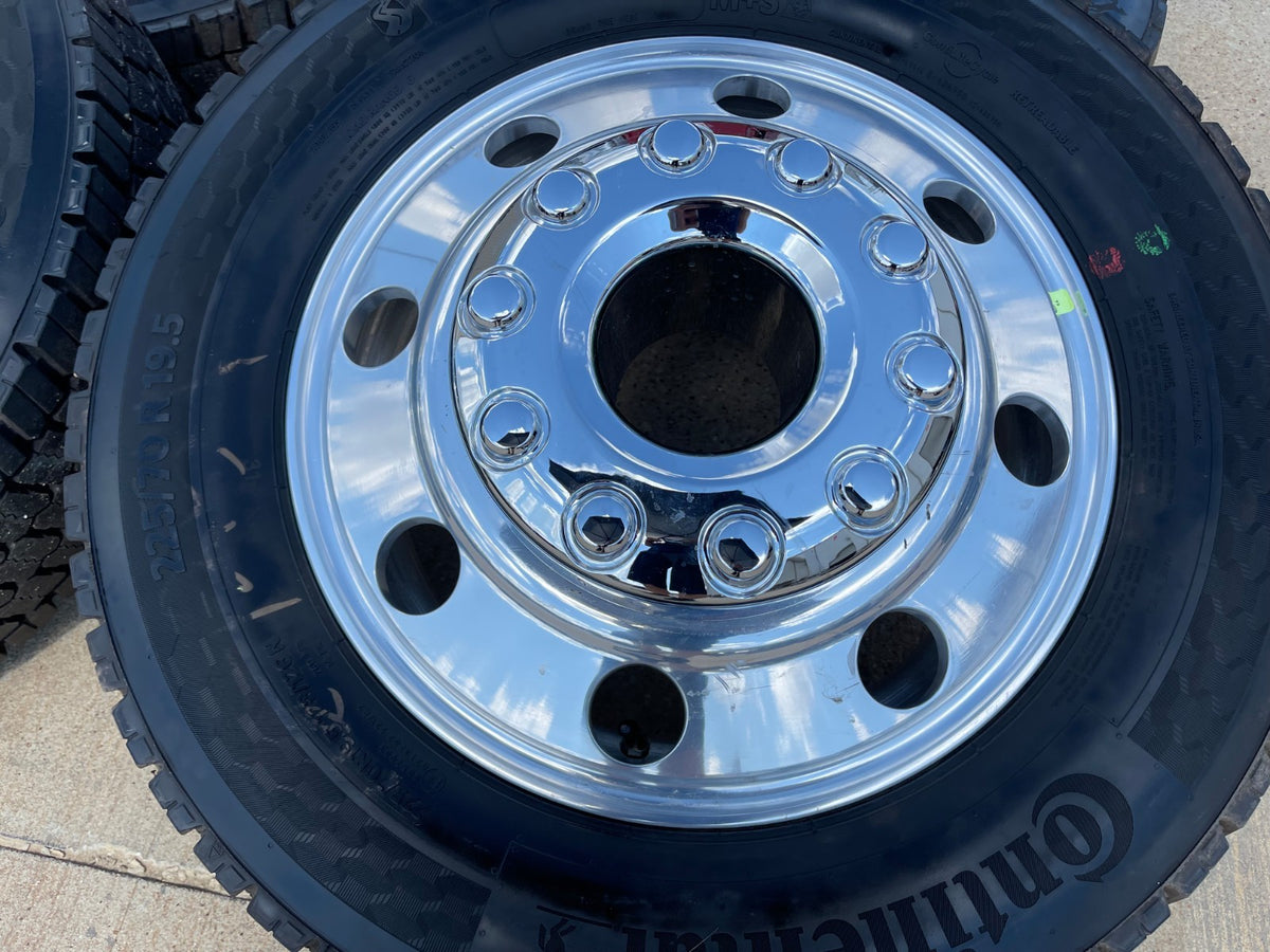 19.5" Ford F-450 Dually F-550 rims wheels RAM 4500 OEM 10x225 2026 2027 SET NEW