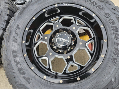 20x12 Moto Metal MO985 Chevy Dodge Ram 2500 3500 wheels rims 8x165 8x6.5 37"