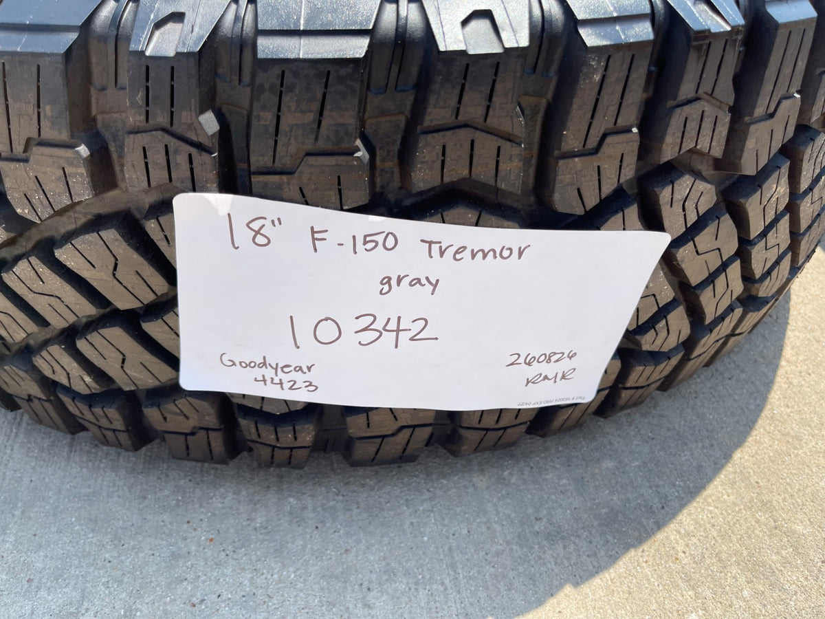 18" Ford F-150 TREMOR OEM rims wheels 10342 95351 Expedition GOODYEAR SET NEW