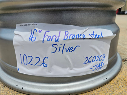 16" Ford Bronco steel wheel rim 10226 Ranger 2023 2024 2025 2026 2027