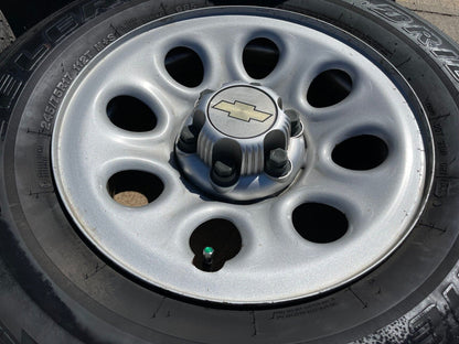 17" Chevy Silverado 1500 Tahoe Sierra OEM 5223 8069 wheels rims tires