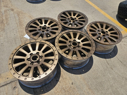 NEW (4) 18" INEOS Grenadier OEM wheels rims Beadlock RIM# 2774-1 FITS 2023-2027