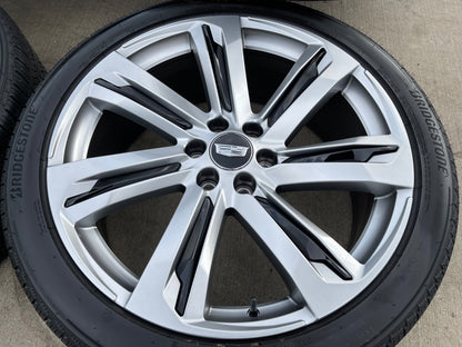 24" Cadillac Escalade V OEM wheels rims 2023 2024 2025 2026 BRIDGESTONE SET NEW