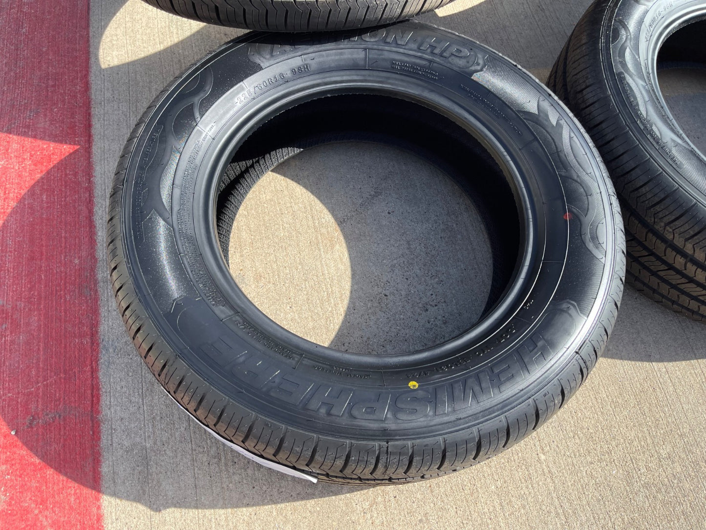 (4) 225/60/16 Hemisphere Aethon H/P tires SET 98H M+S 225/60r18 NEW