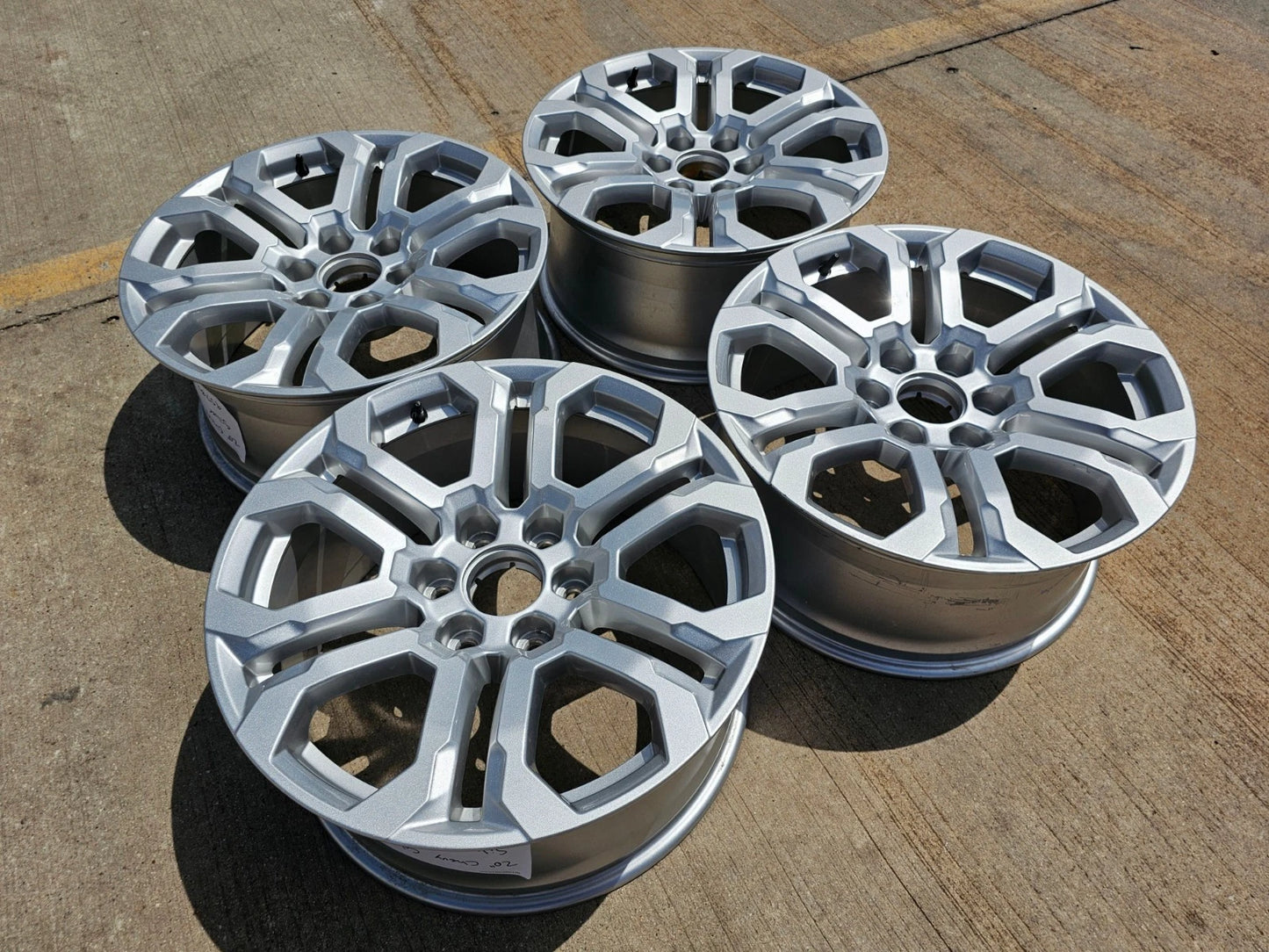 20" Chevy Colorado OEM wheels rims 95780 Silverado Suburban GMC Canyon 2024 2025