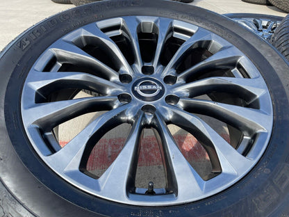 22" Infiniti QX80 QX56 Nissan Titan OEM wheels rims 62799 73770 tires