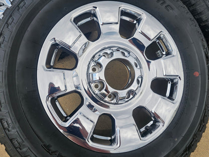 20" Ford F-250 F-350 OEM LARIAT LIMITED 10295 25085 10552 wheels rims CHROME NEW