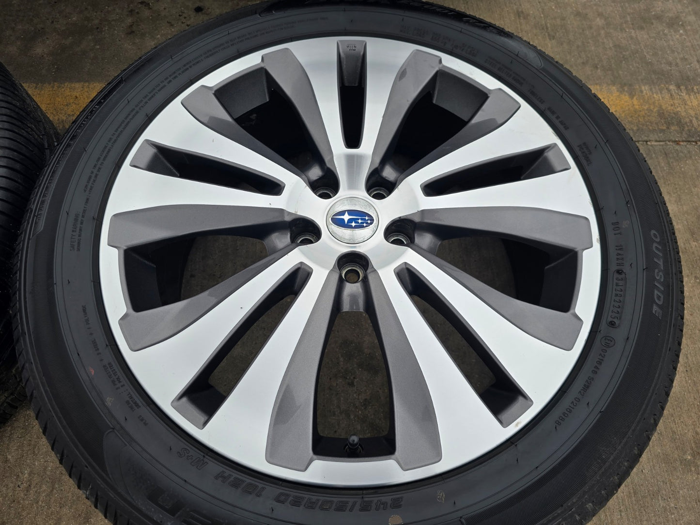 20" Subaru Ascent Outback Legacy Forester OEM 68872 wheels rims tires DISCOUNTED