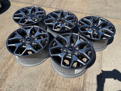 (5) 17" Ford Bronco OEM 95229 10387 wheels rims Ranger 2024 2025 2026 2027 NEW