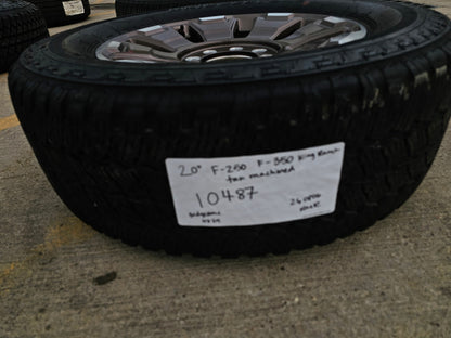 20" Ford F-250 F-350 OEM 10487 LIMITED KING RANCH tan wheel rim spare single