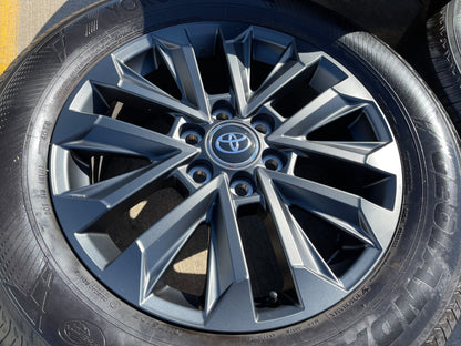 (5) 20" Toyota Land Cruiser OEM wheels rims 94057 Tundra Sequoia 2024 2025 2026