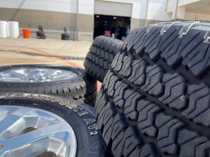 20" Dodge Ram 2500 3500 LARAMIE OEM 2700 wheels rims tires 2024 2025 2026