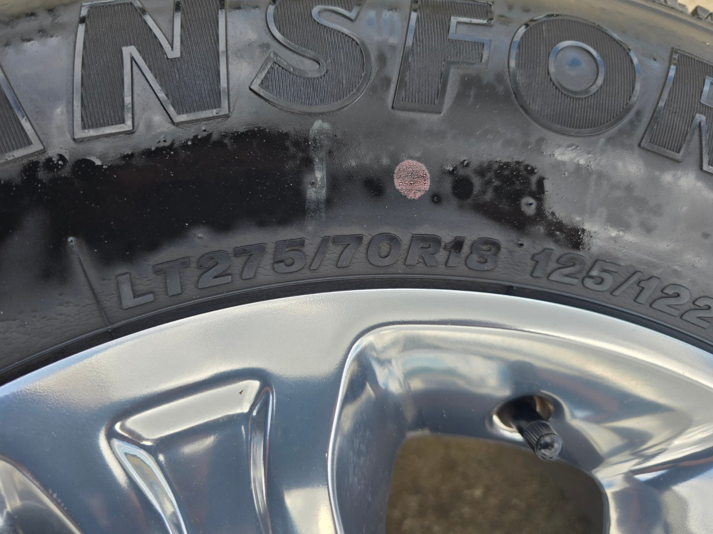 18" Ram 2500 3500 Laramie Power Wagon OEM wheels rims 2692 FIRESTONE H/T