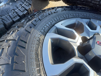 18" GMC Sierra AT4X Chevy Silverado 2500 3500 OEM 5949 wheels rims FALKEN NEW