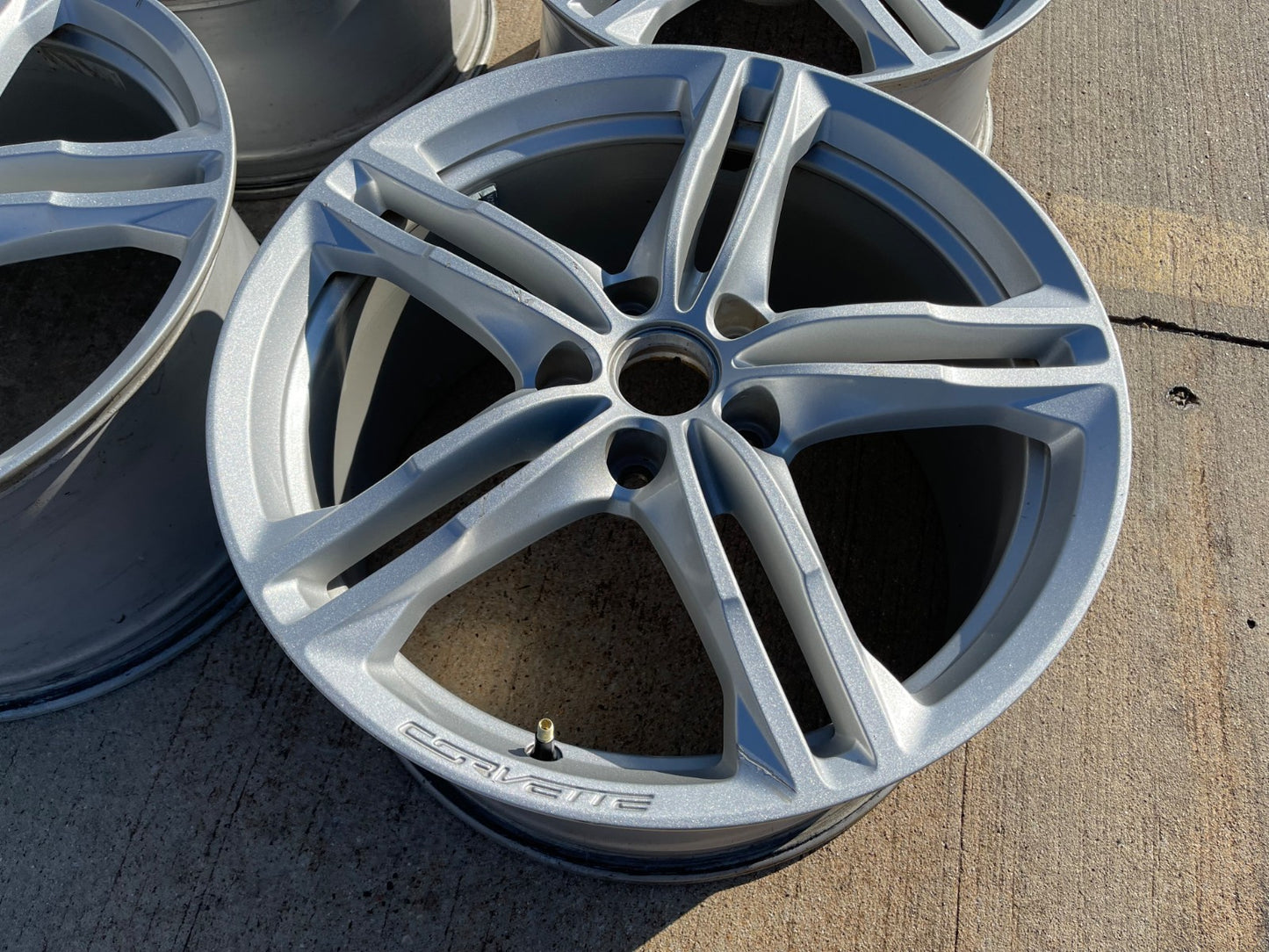 18" + 19" Chevy Corvette OEM 5726 5730 wheels rims 2016 2017 2018 2019