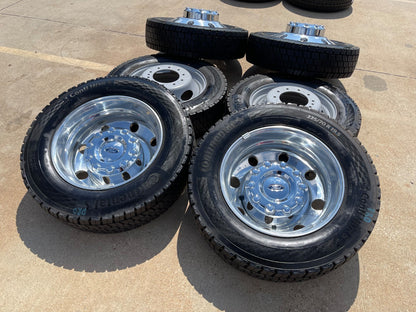 19.5" Ford F-450 Dually F-550 rims wheels RAM 4500 OEM 10x225 2026 2027 SET NEW
