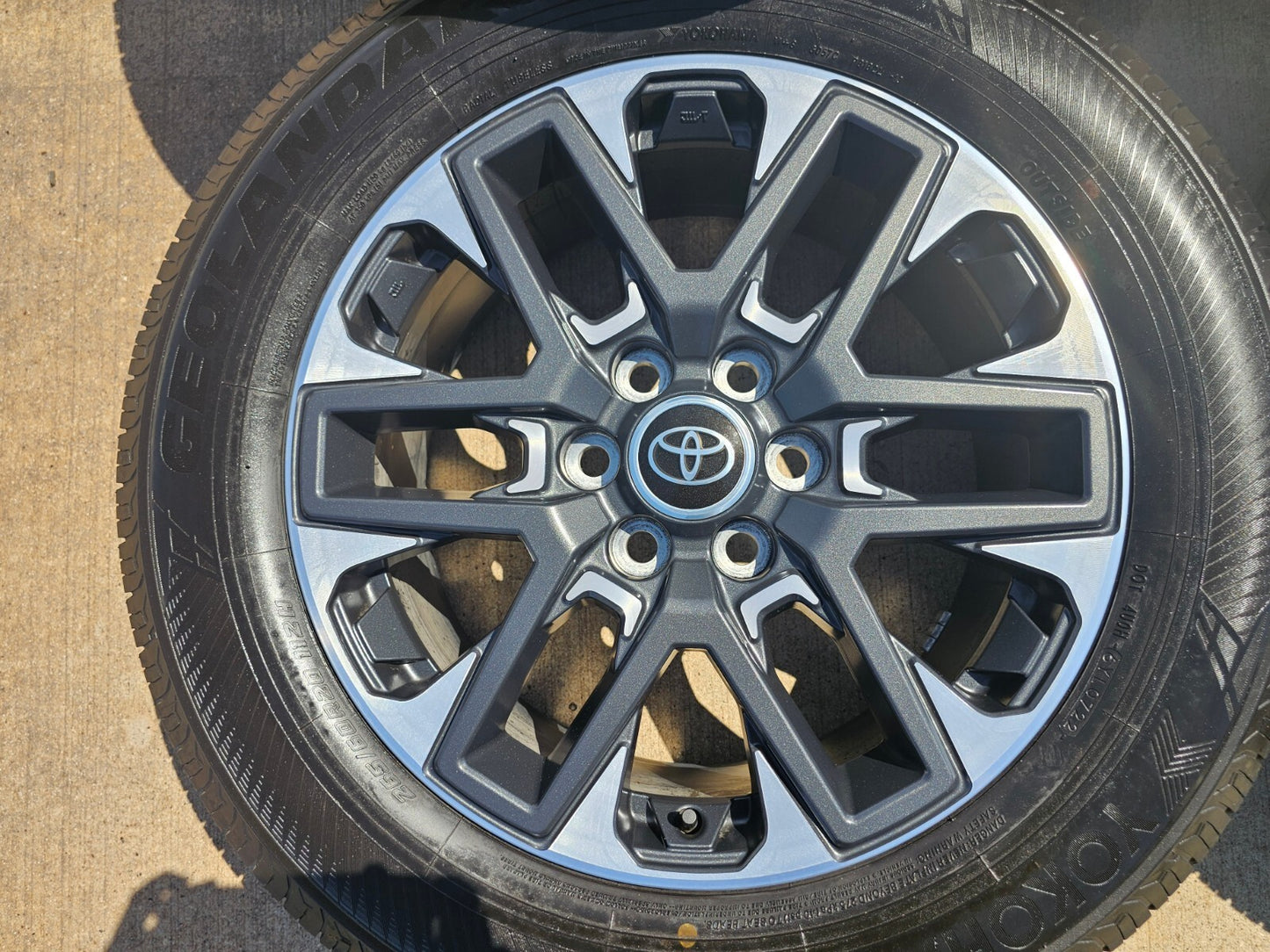 20" Toyota Tundra 1794 OEM wheels rims 34220 95295 Sequoia 2022 2023 2024 2025