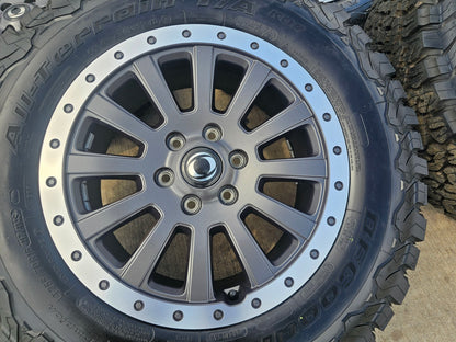 (5) 18" INEOS Grenadier OEM 2774-1 wheels rims Beadlock 2025 2026 2027 SET NEW