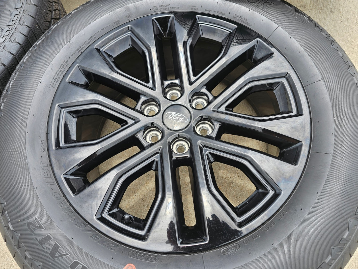 20" Ford F-150 LARIAT Limited OEM rims wheels Expedition 2024 2025 2026 NEW