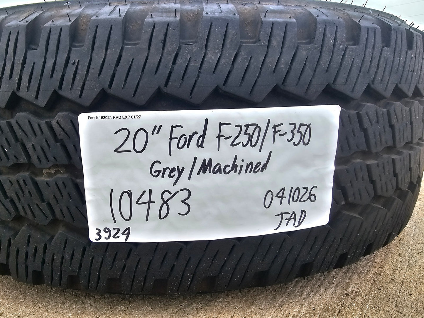20" Ford F-250 F-350 OEM LIMITED Platinum wheel 10302 10483 rim 2024 2025 2026